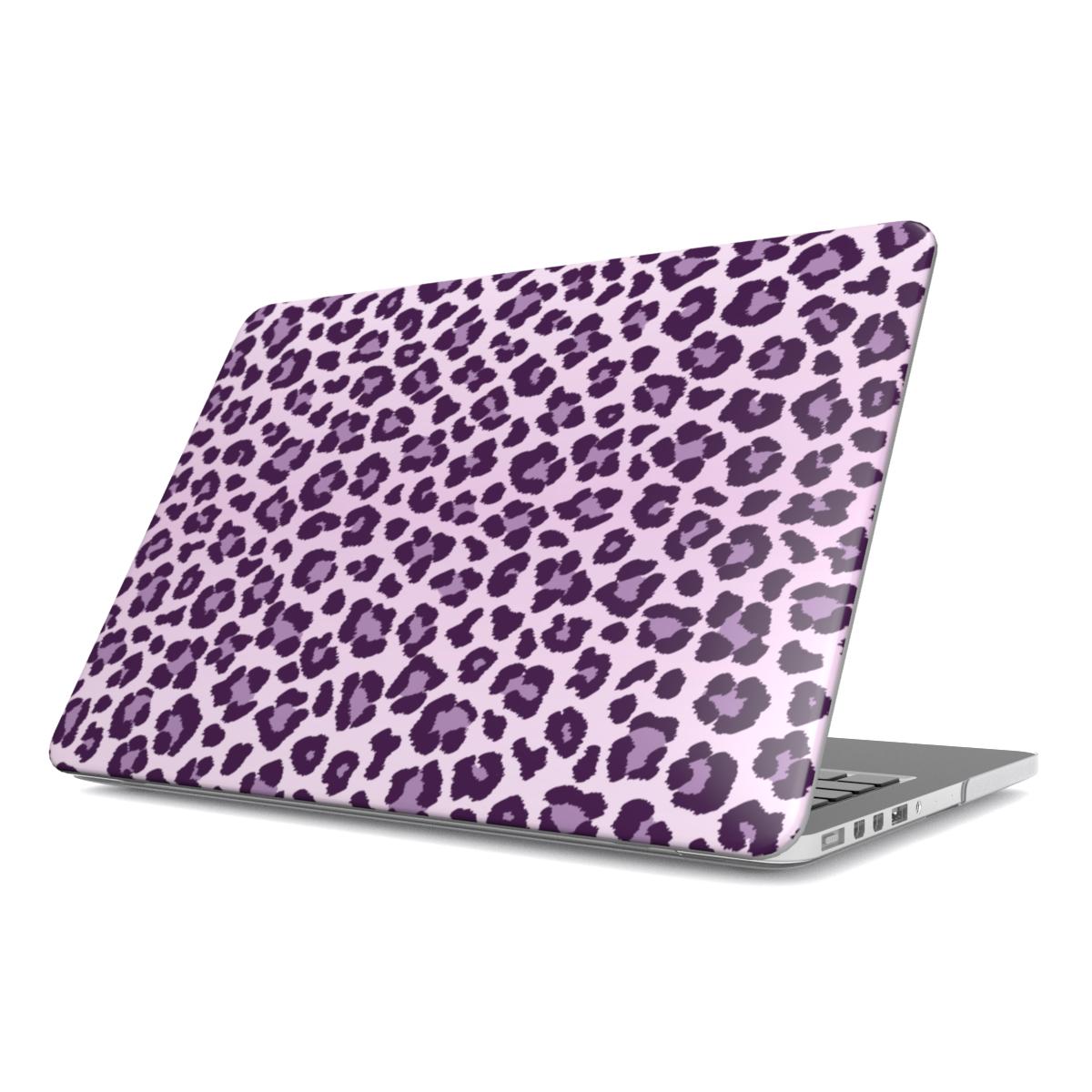 MacBook Hülle purple leoprint