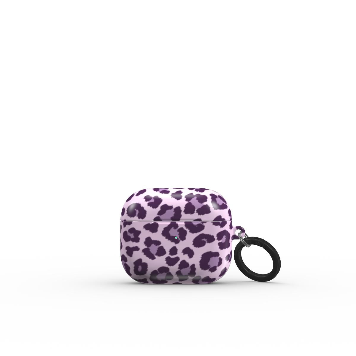 Tough Apple AirPods purple leoprint