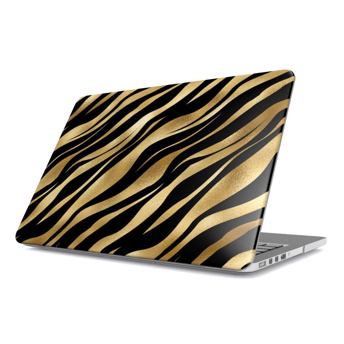 MacBook Hülle golden Tiger