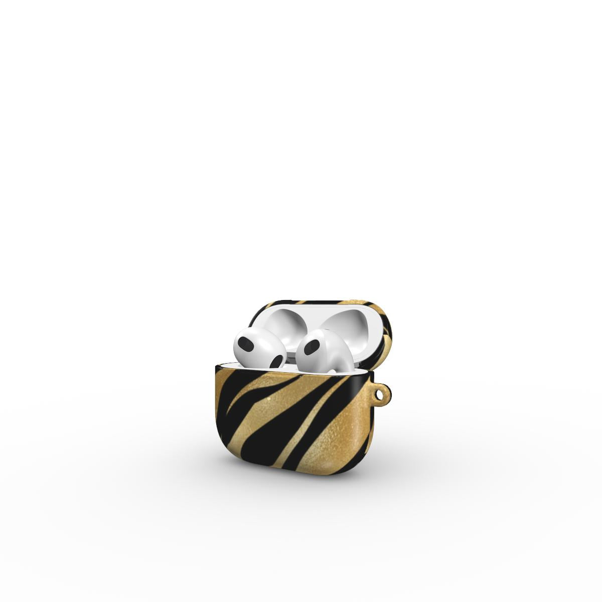 Tough Apple AirPods Hülle golden Tiger