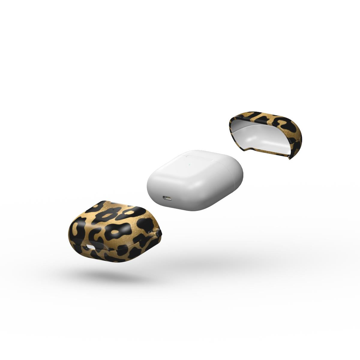 Tough Apple AirPods Hülle golden Leopard