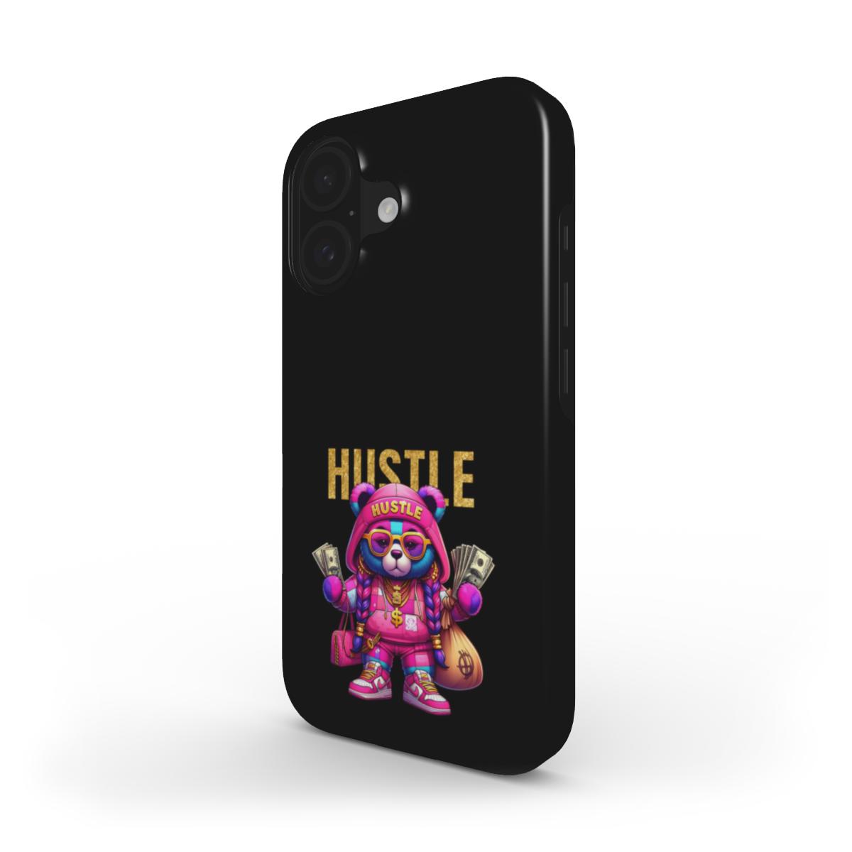 Tough Handyhülle Hustle Gold Pink Teddy