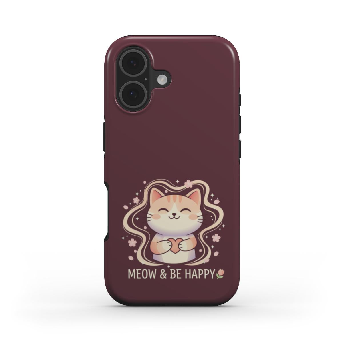 Tough Handyhülle Cute be happy