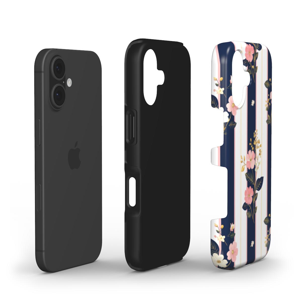 Tough Handyhülle Navy Bloom