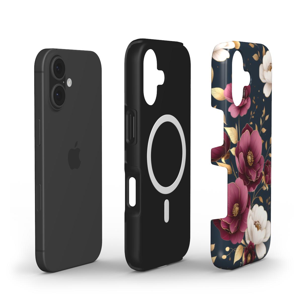 Tough Handyhülle Nachtrose (MagSafe)