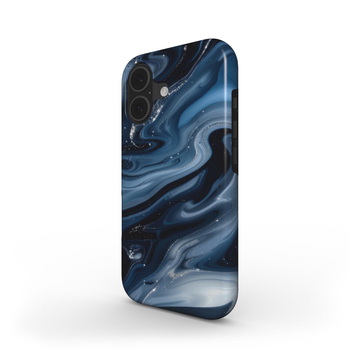 Tough Handyhülle shiny blue