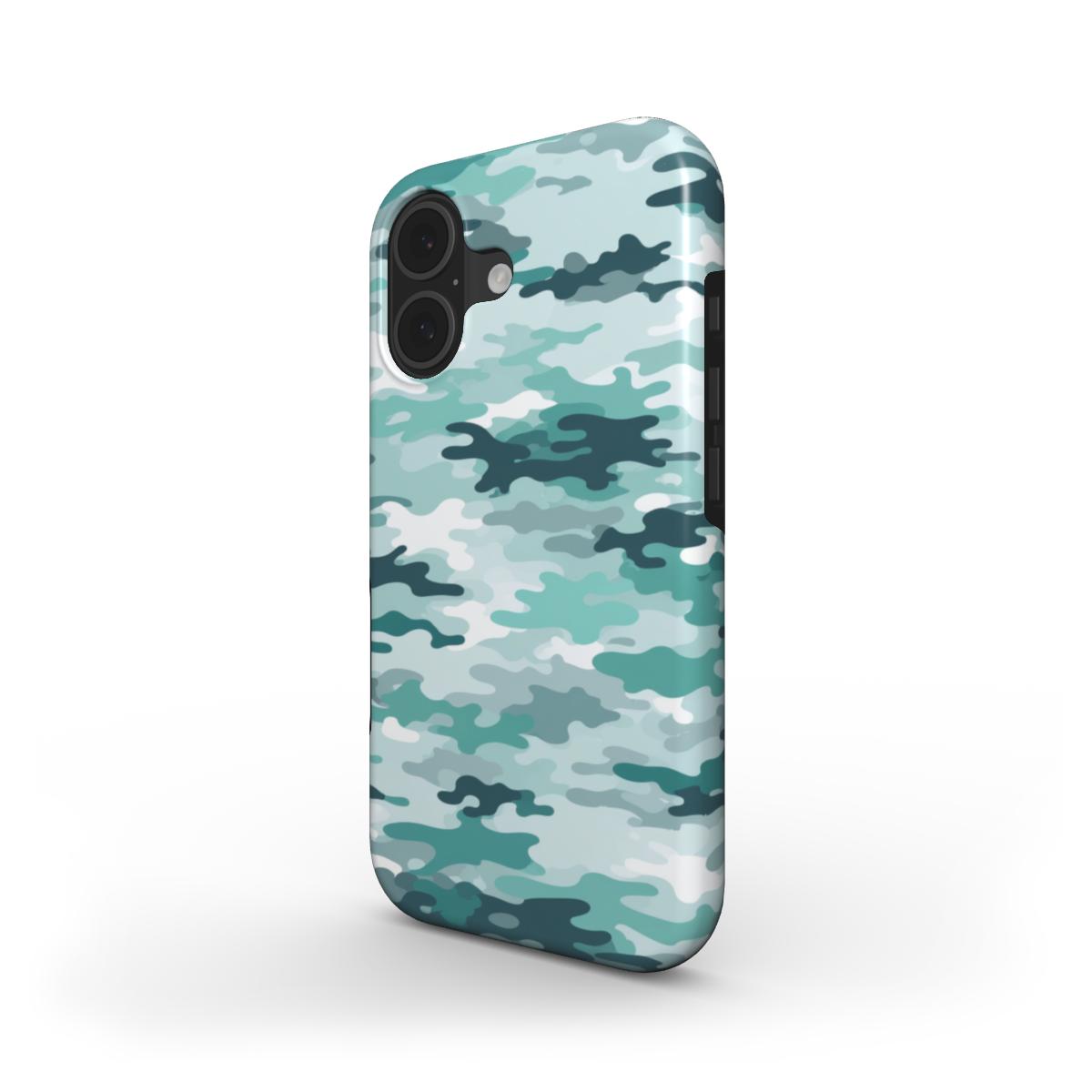 Tough Handyhülle Camouflage Mint