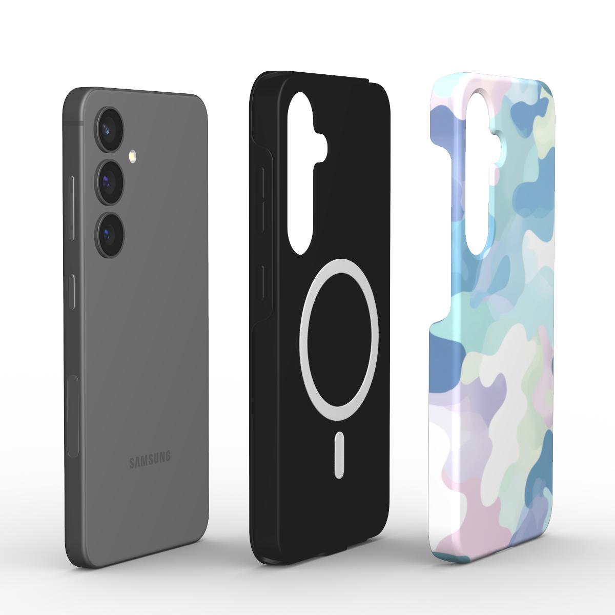 Magnetic Tough Handyhülle Camouflage Pastell