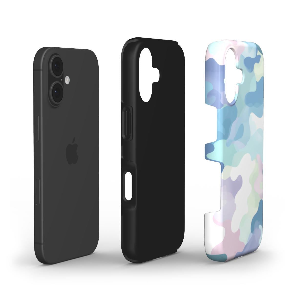 Tough Handyhülle Camouflage Pastell