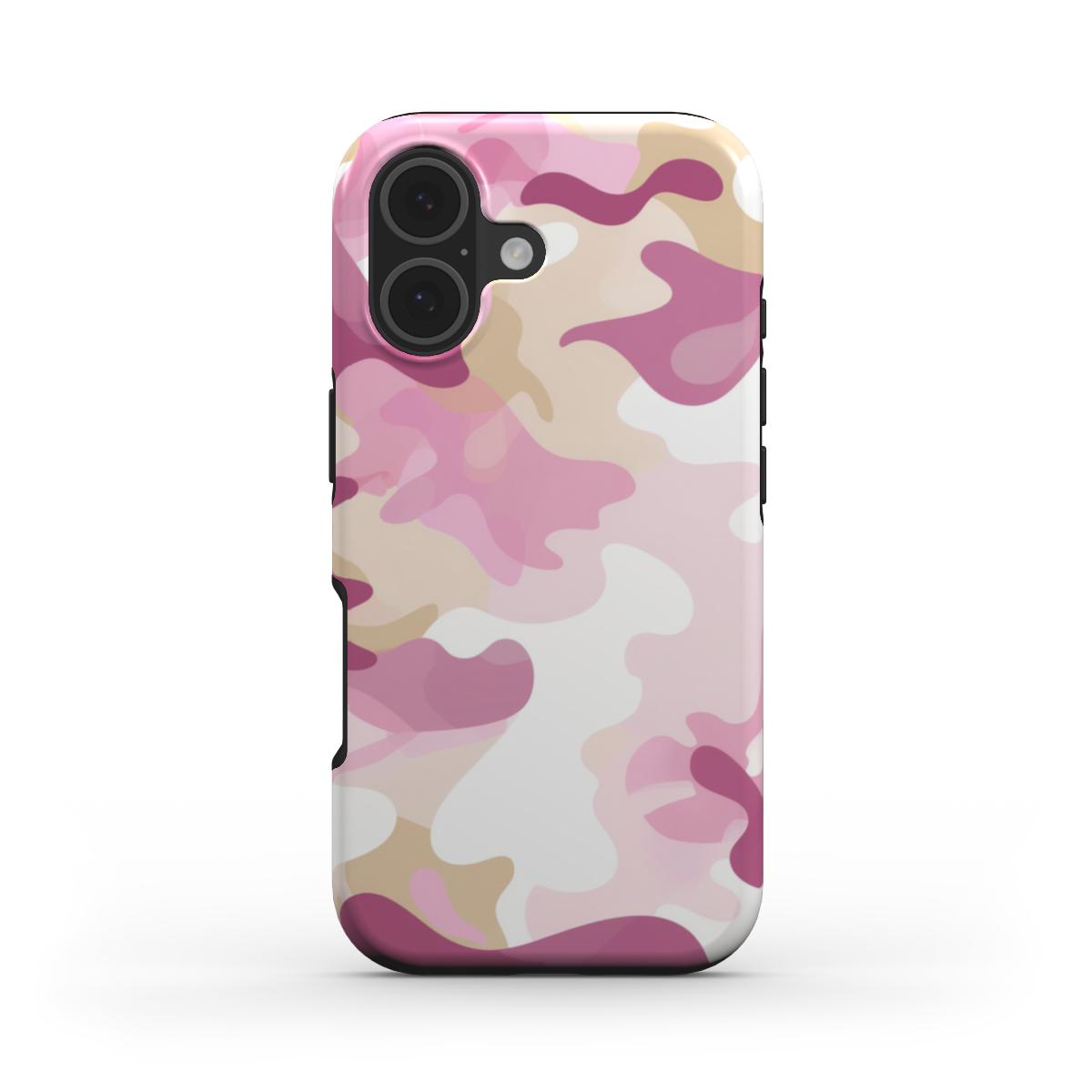 Tough Handyhülle Camouflage Pink