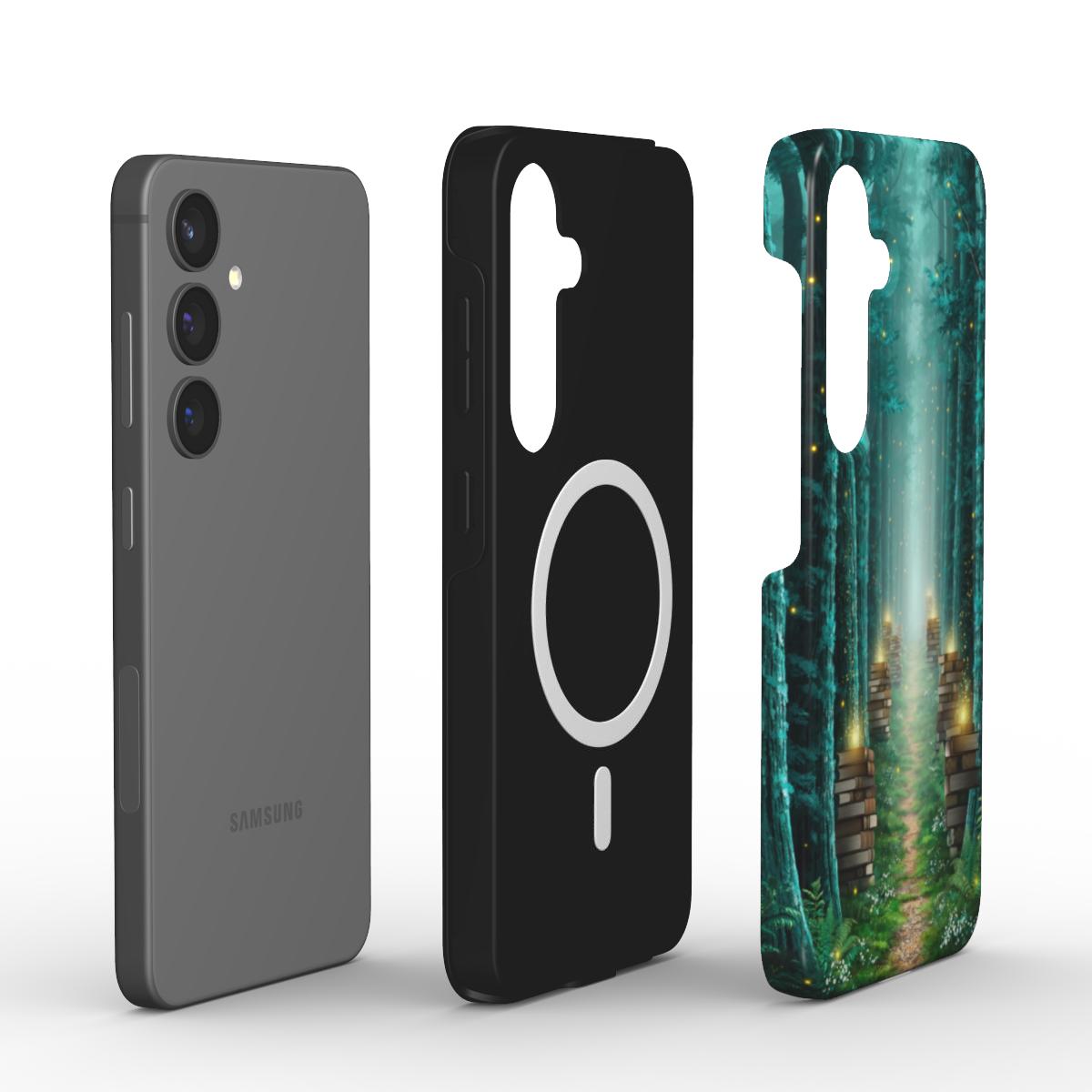 Magnetic Tough Handyhülle Moonlit Forest