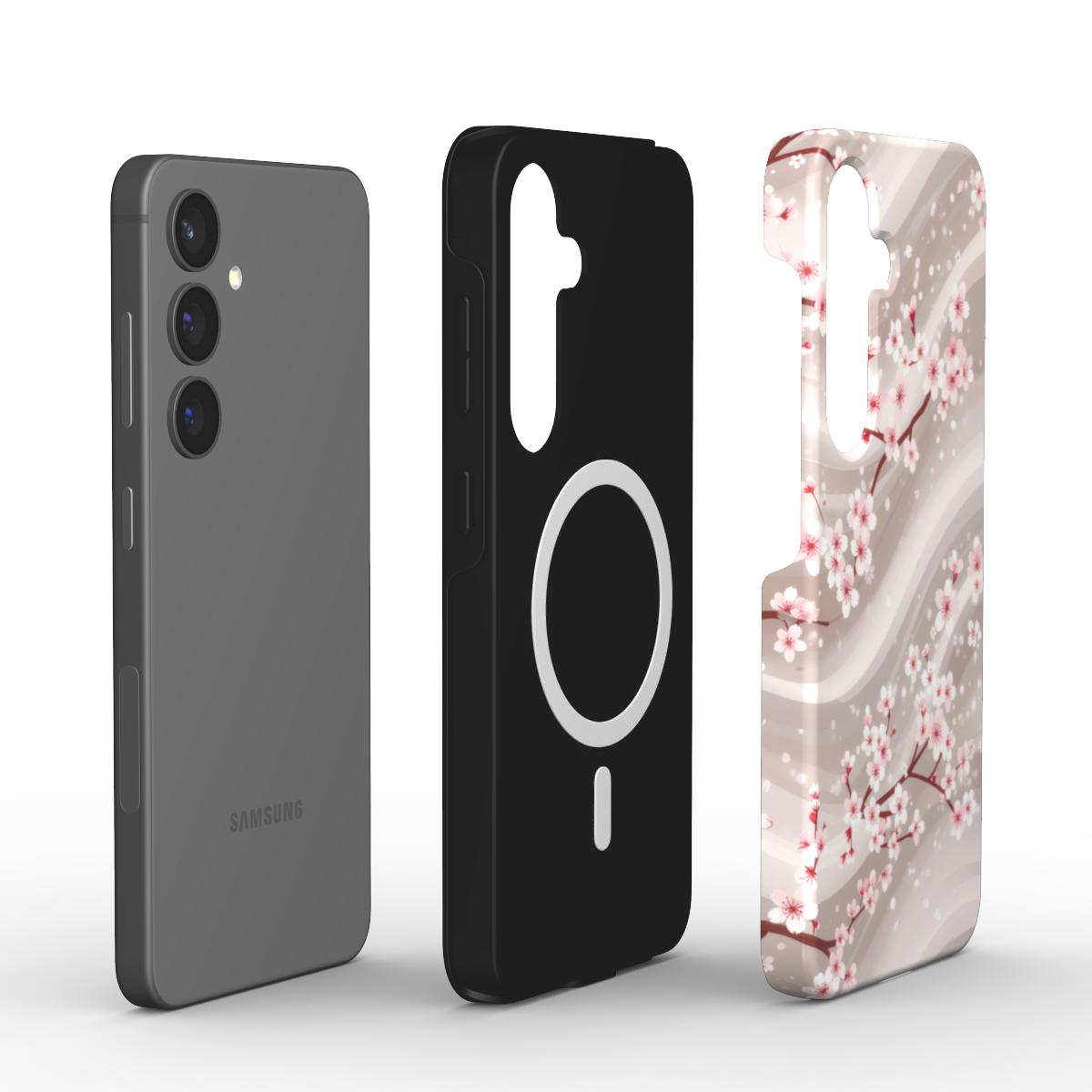 Magnetic Tough Handyhülle Kirschblüten