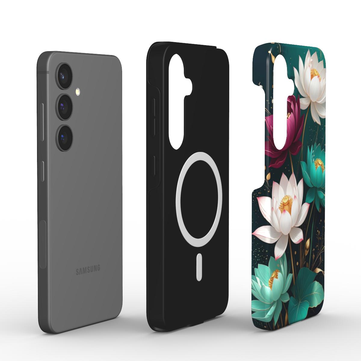 Magnetic Tough Handyhülle Temple of Blossoms