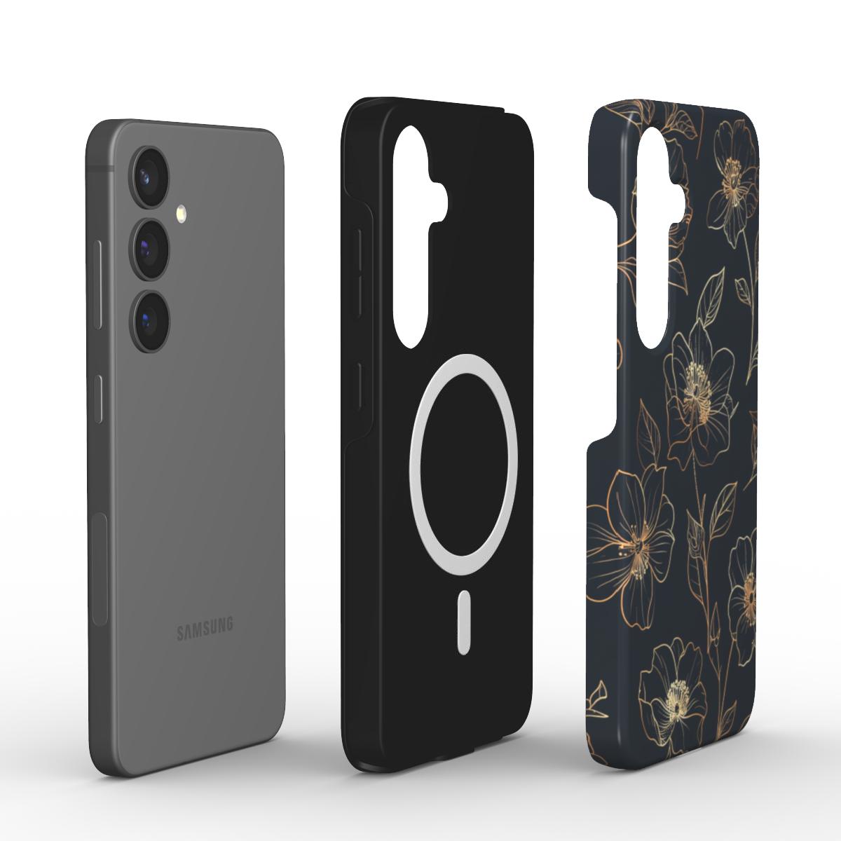 Magnetic Tough Handyhülle Blütenlinie