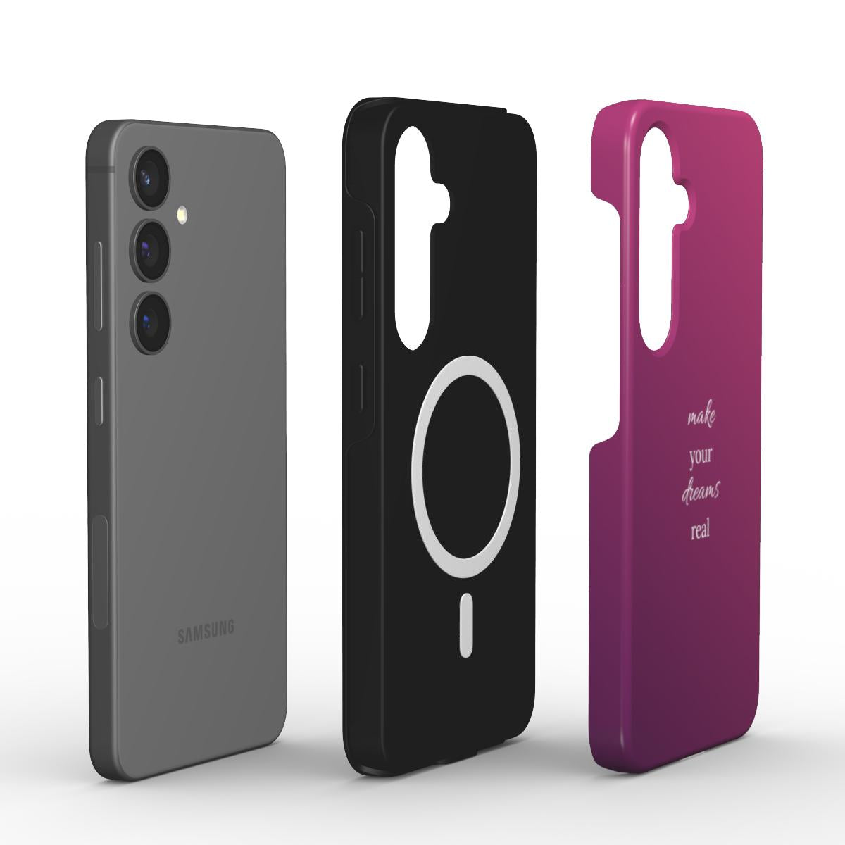 Magnetic Tough Handyhülle Make your dreams real