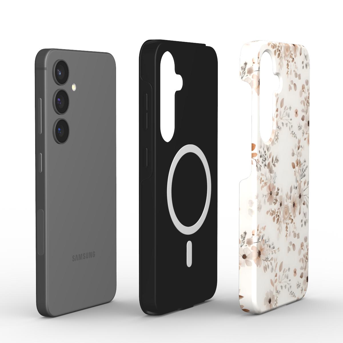 Magnetic Tough Handyhülle Boho Bloom