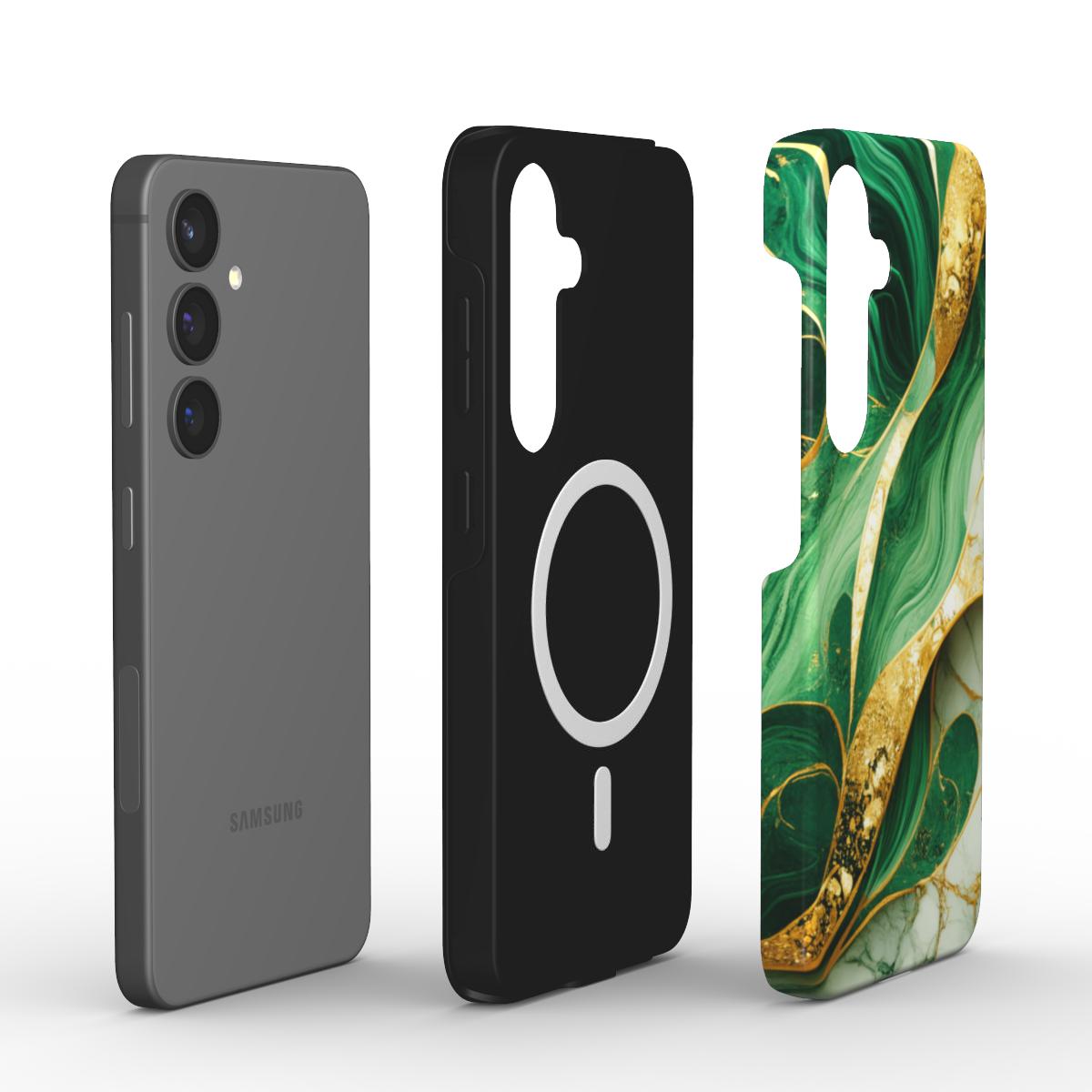 Magnetic Tough Handyhülle goldenes Glück