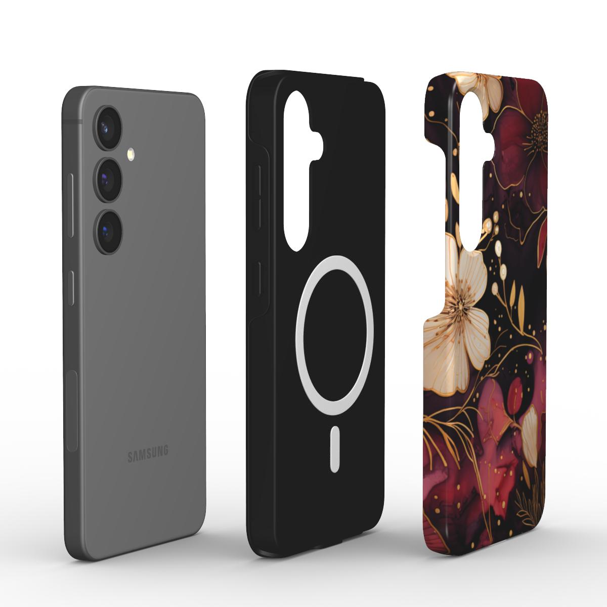 Magnetic Tough Handyhülle Pastel Botanique