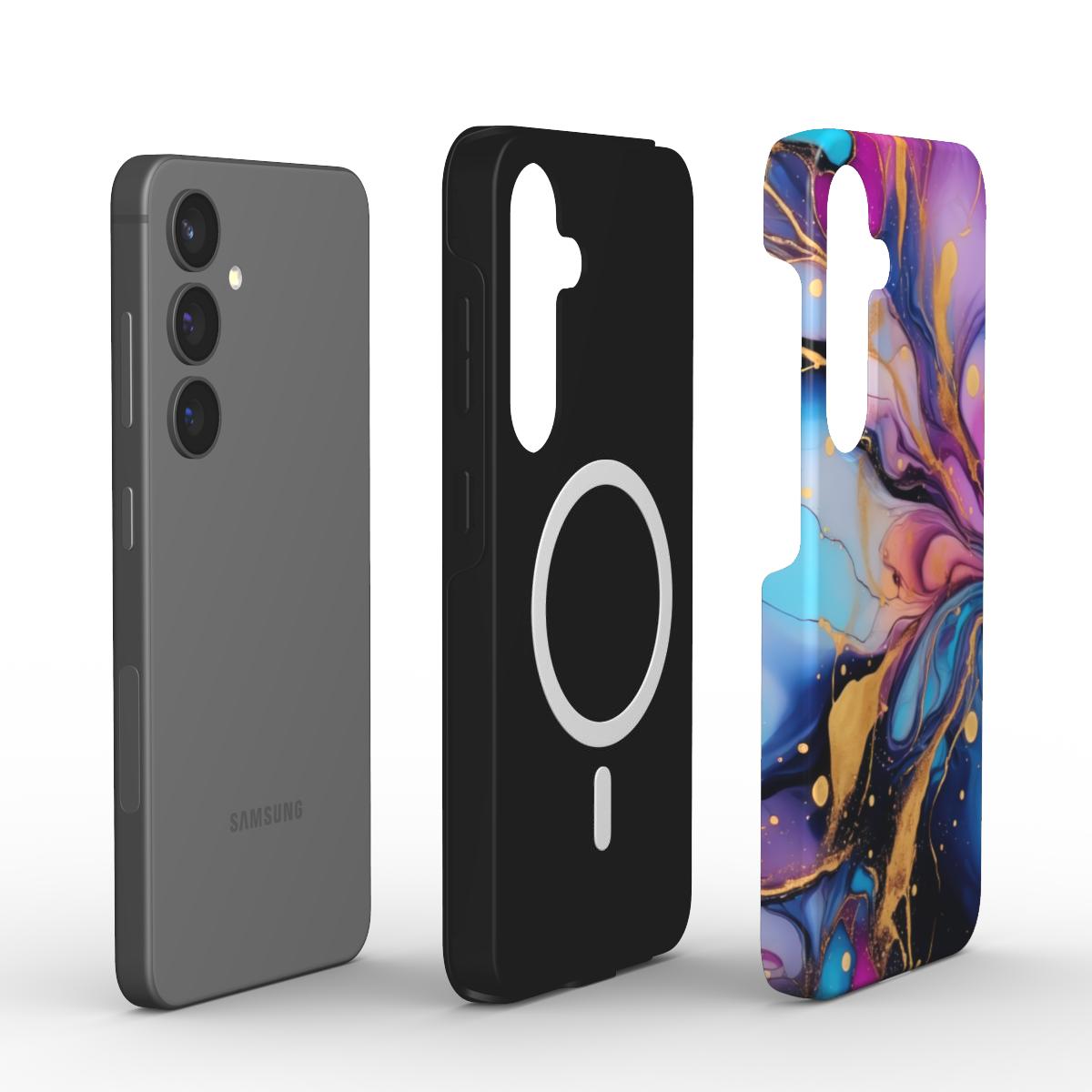 Magnetic Tough Handyhülle Flame & Frost