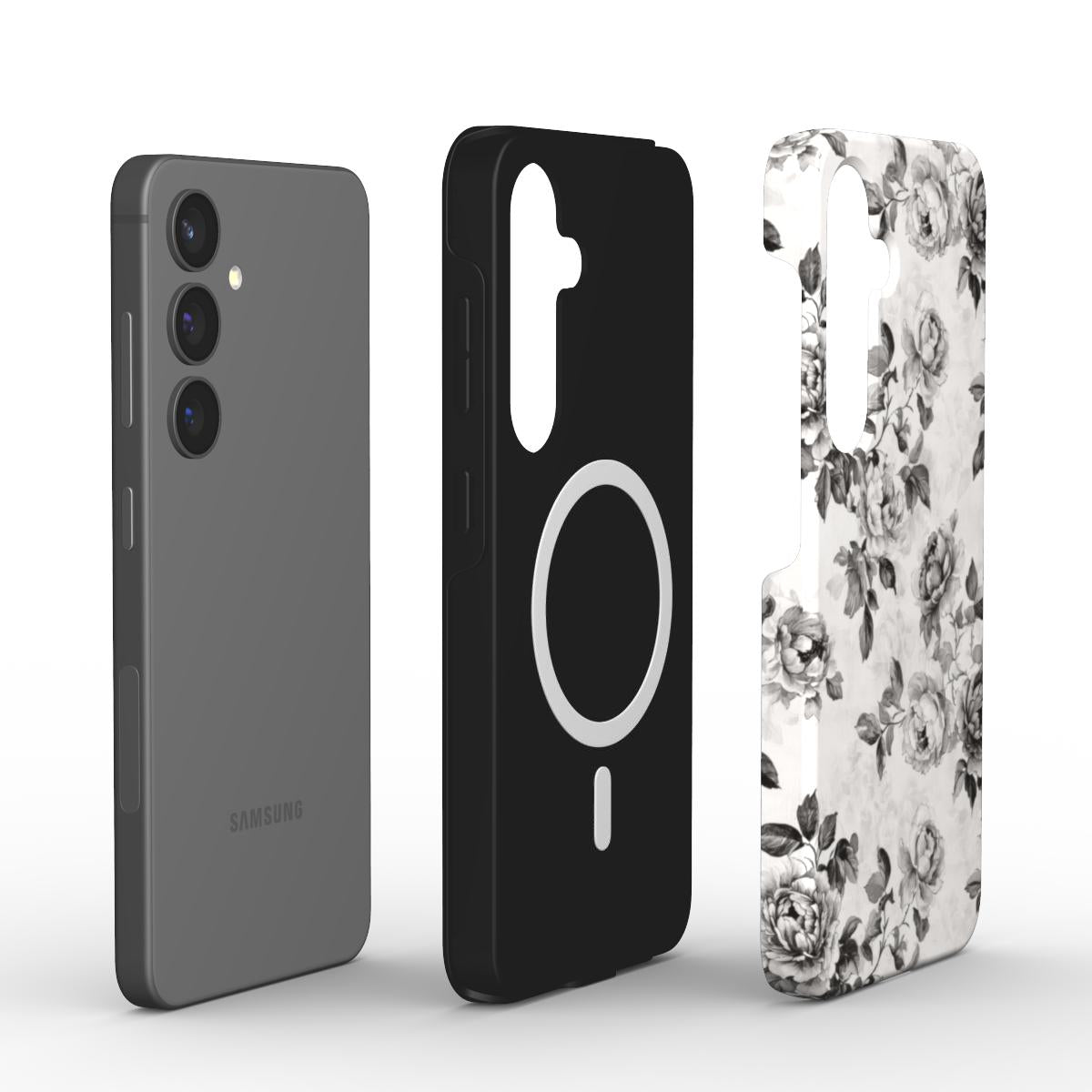 Magnetic Tough Handyhülle Noir Garden