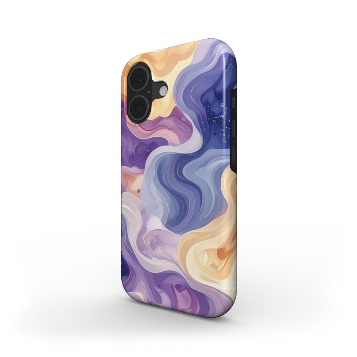 Tough Handyhülle Royal Amethyst Flow (MagSafe)