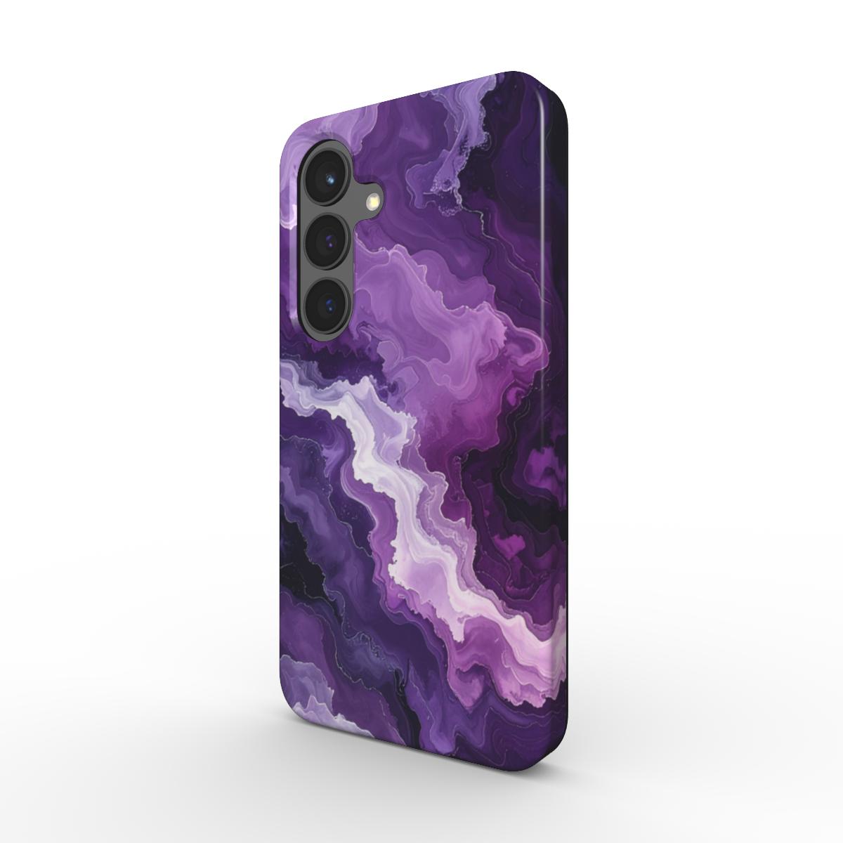 Magnetic Tough Handyhülle Violet Flow