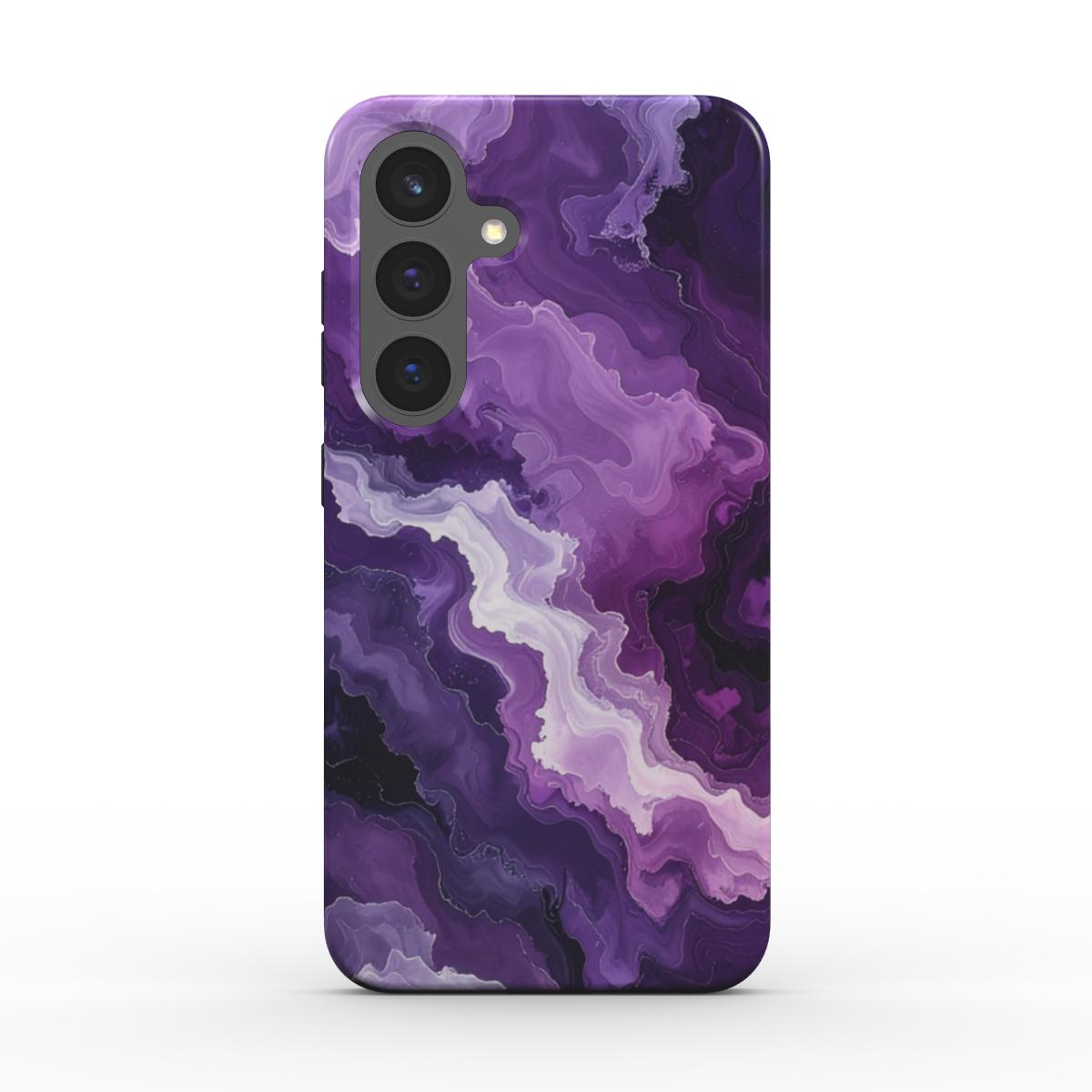 Magnetic Tough Handyhülle Violet Flow