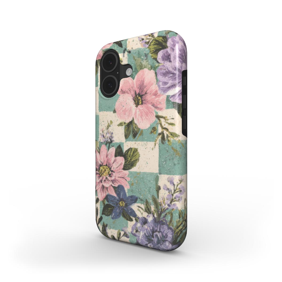 Tough Handyhülle Vintage Checker (MagSafe)