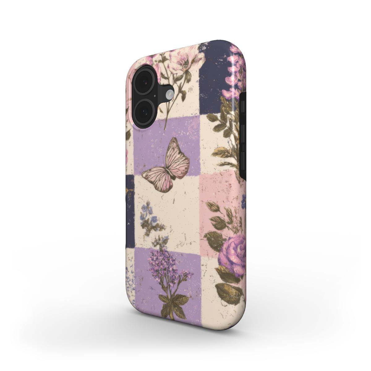Tough Handyhülle Vintage Violet Patch (MagSafe)