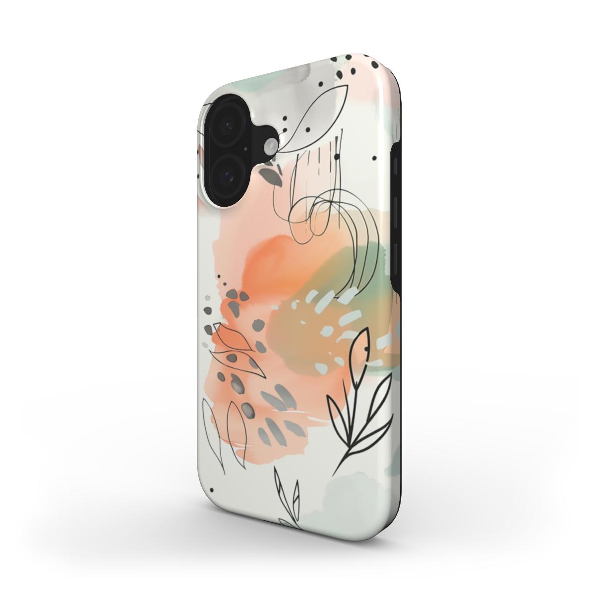 Tough Handyhülle Floral Sketch