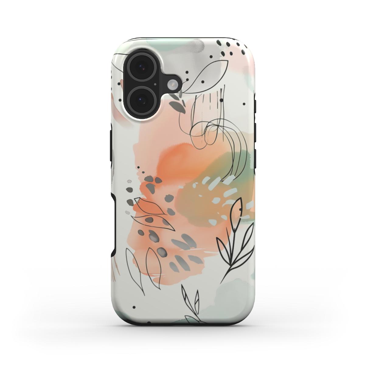 Tough Handyhülle Floral Sketch (MagSafe)