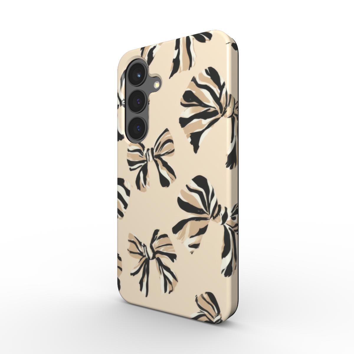 Magnetic Tough Handyhülle Zebra Bows