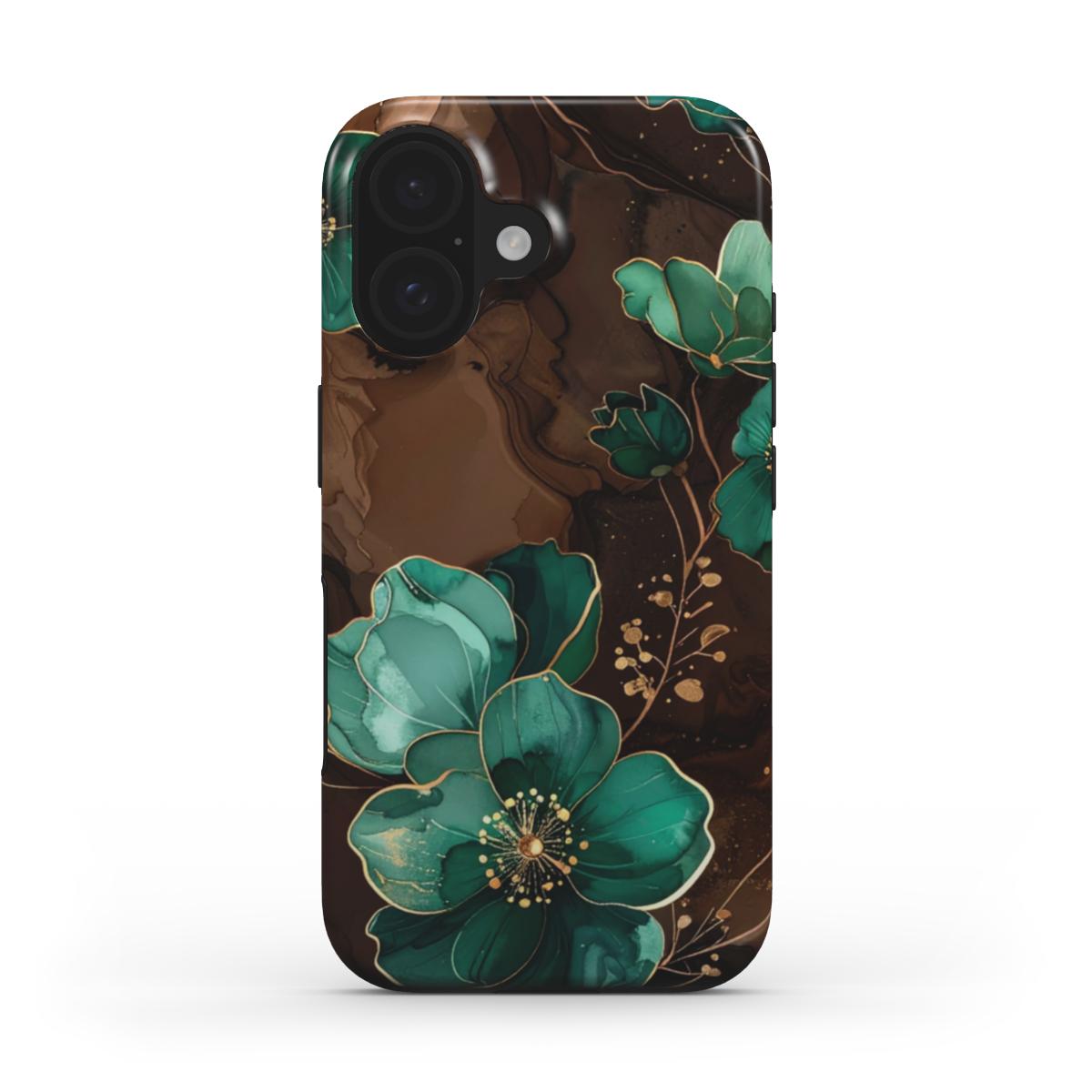 Tough Handyhülle Espresso Bloom