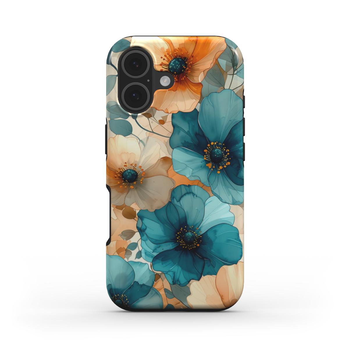 Tough Handyhülle Azure Bloom (MagSafe)