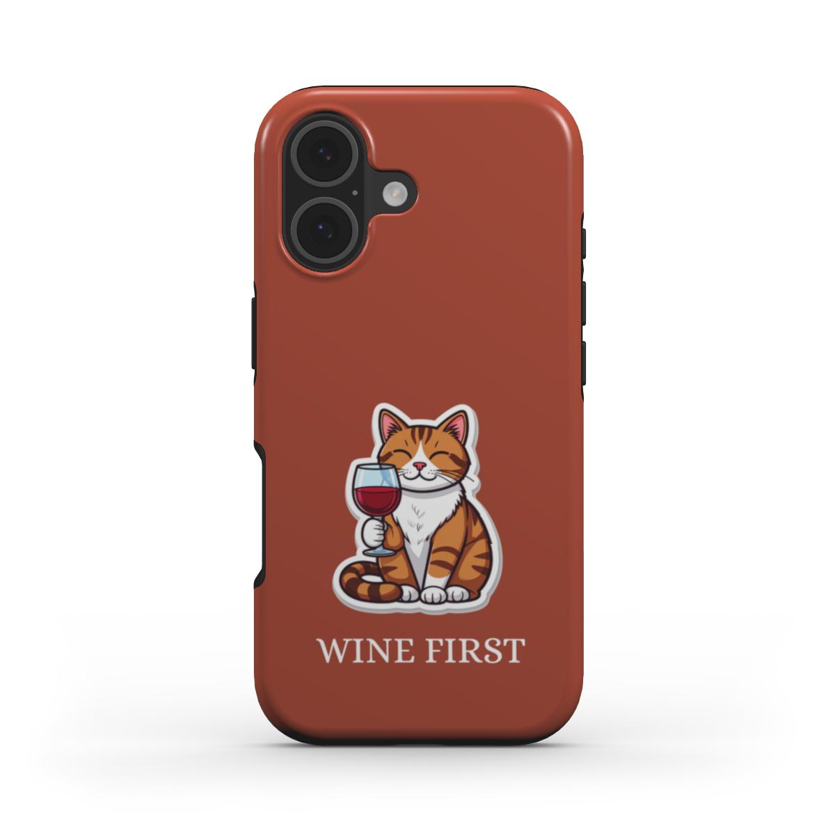 Tough Handyhülle wine first (MagSafe)