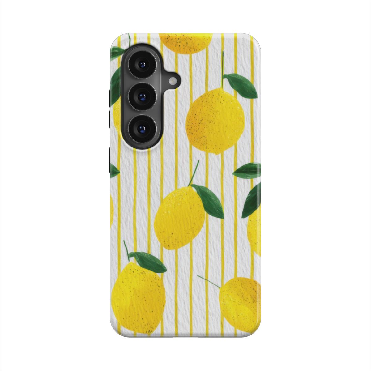 Magnetic Tough Handyhülle Lemon yellow