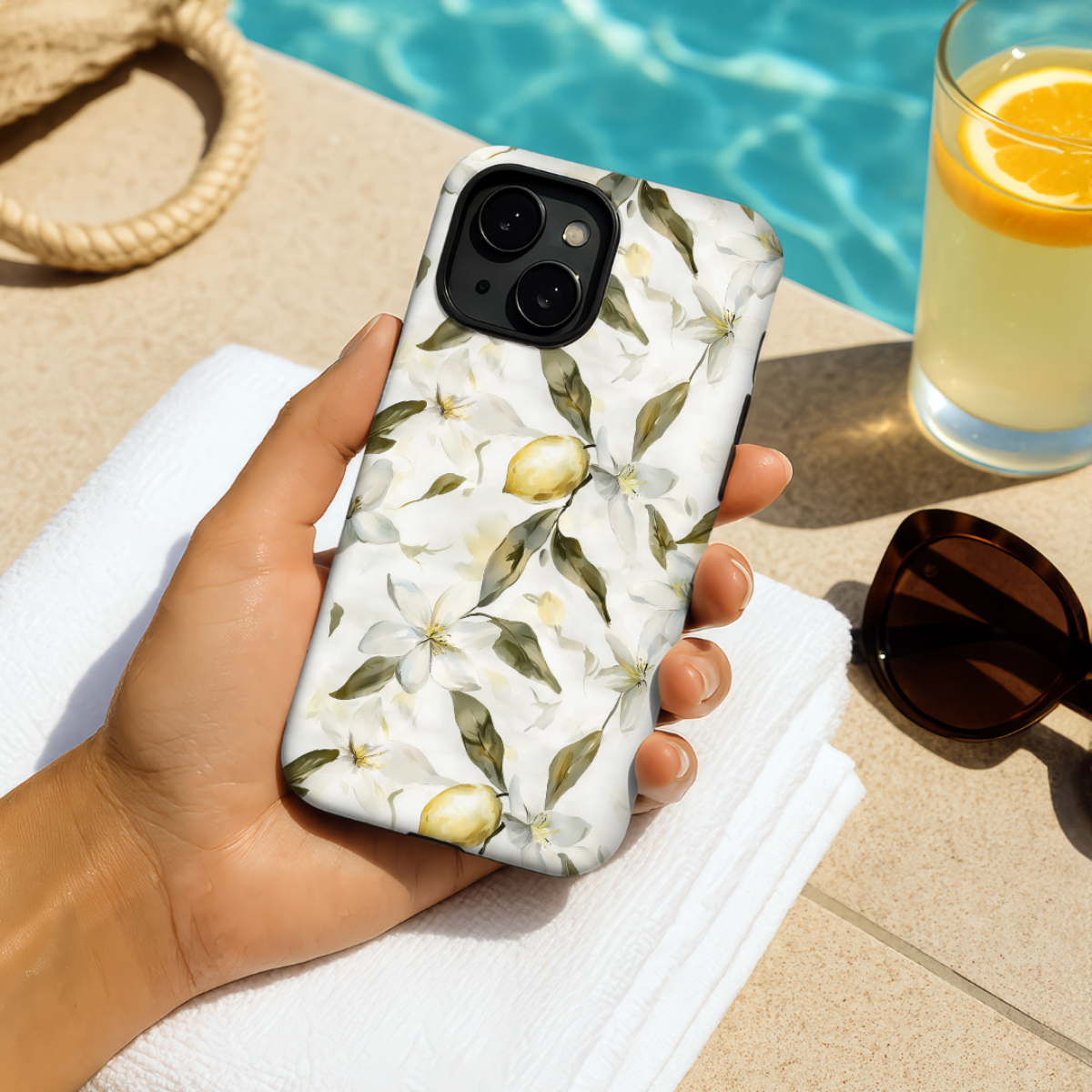 Tough Handyhülle Capri Blossom (MagSafe)