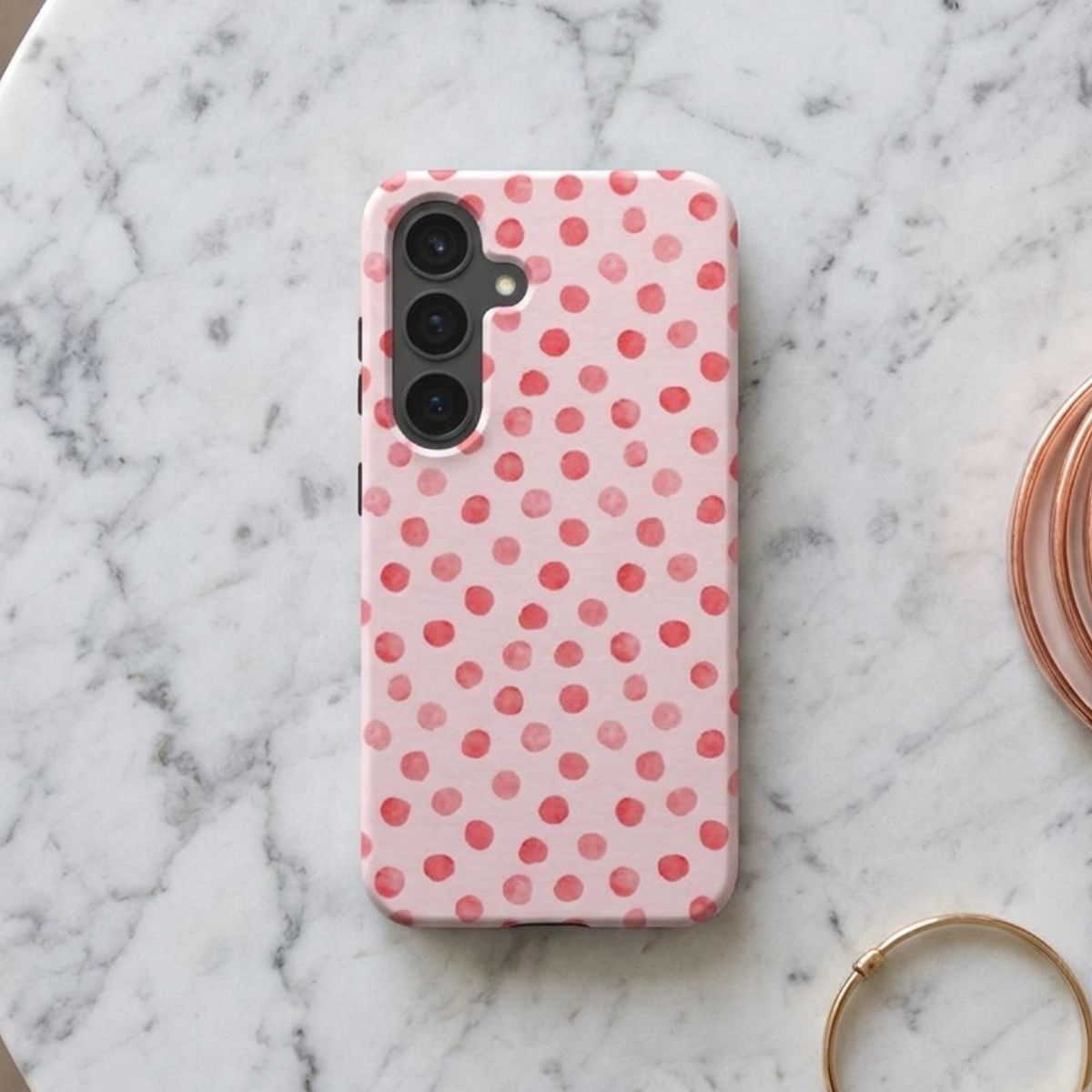Magnetic Tough Handyhülle Berry Dots