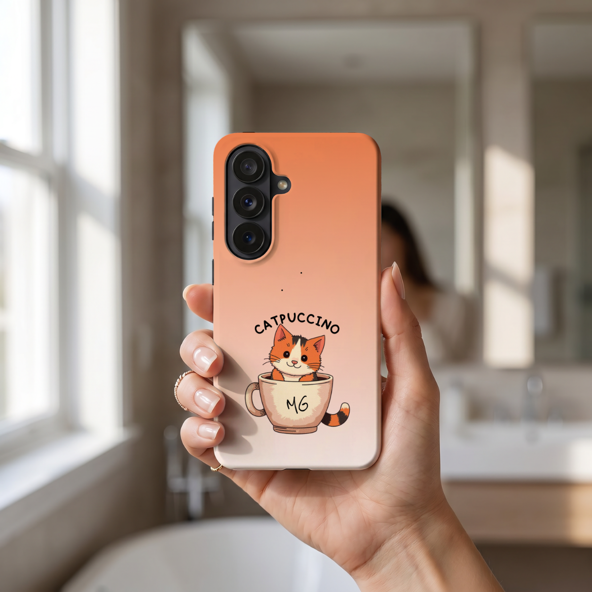 Magnetic Tough Handyhülle Catpuccino