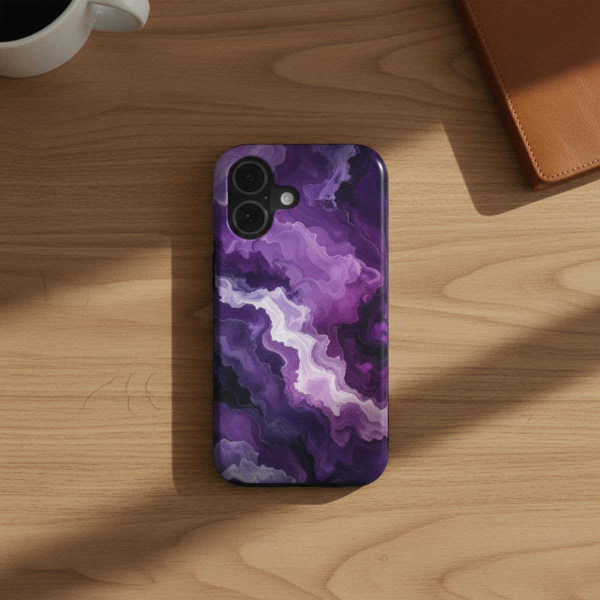 Tough Handyhülle Violet Flow (MagSafe)